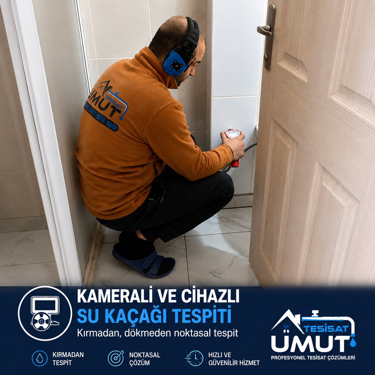 Cihazla Su Kaçagi Tespiti