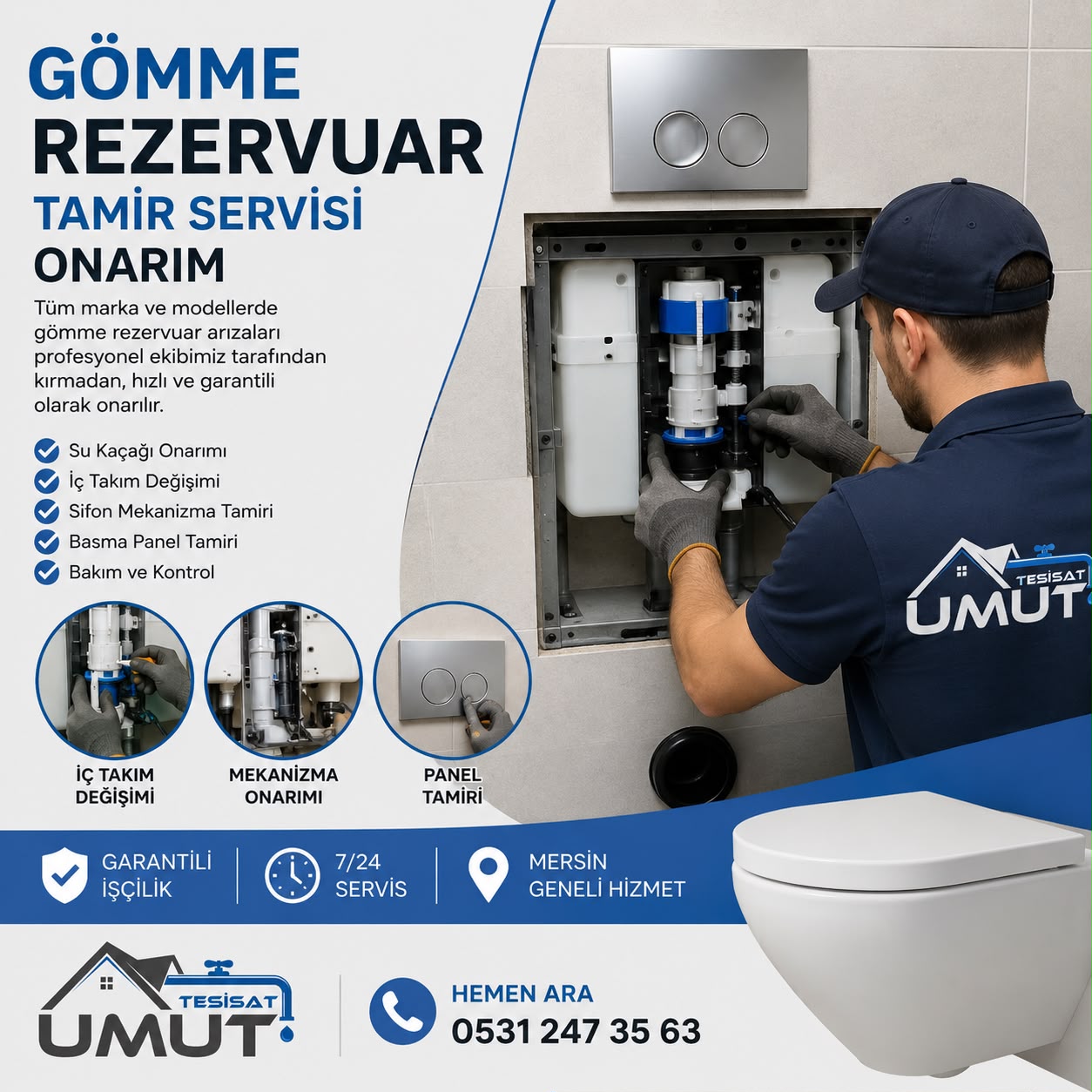 GÖMME REZERVUAR TAMİR SERVİS ONARIM 